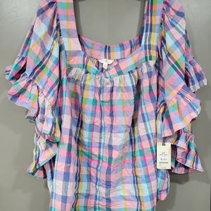 Terra & Sky blouse 4x